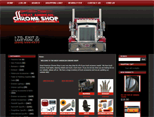 Tablet Screenshot of greatamericanchromeshop.com